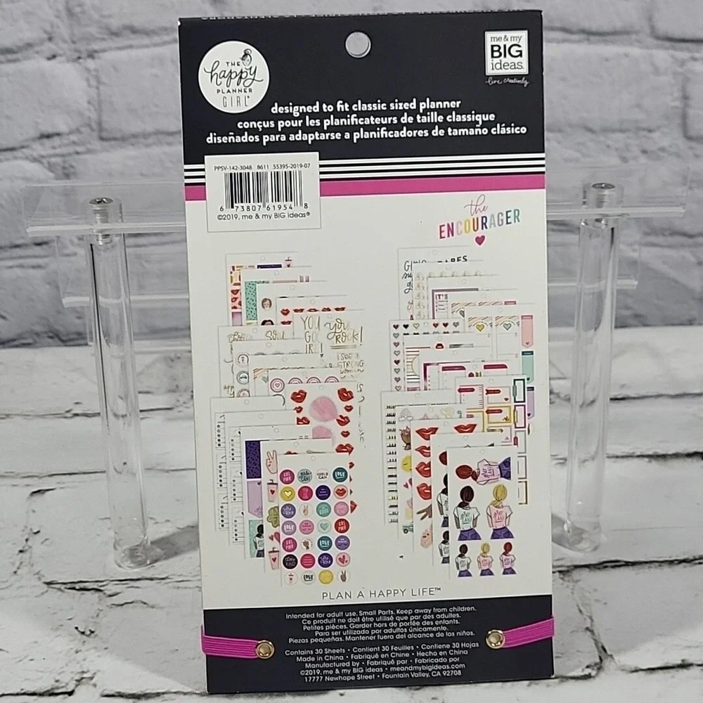 MAMBI Happy Planner Classic Sticker Book‎ The Encourager 682Pc